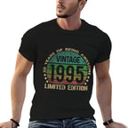 30 Year Old Gifts Vintage 1995 Limited Edition 30th Birthday  High-quality Stitching T-Shirt