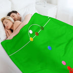 Snooker Table Graphic Print Durable Throw Blanket
