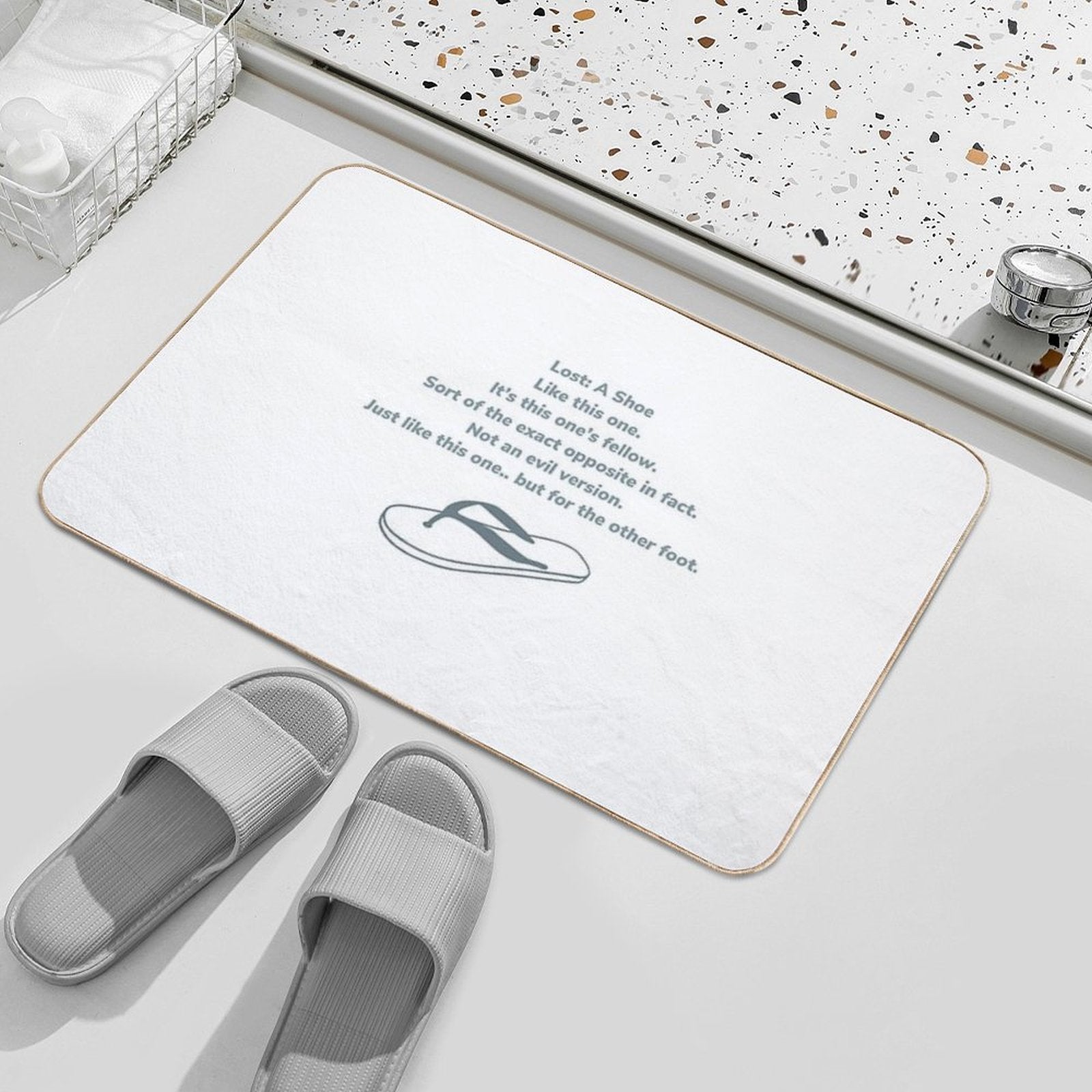 I’ve Lost A Shoe  High-Traffic Bath Mat