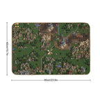 Heroes Of Might And Magic III Map  Non-Slip Bath Mat