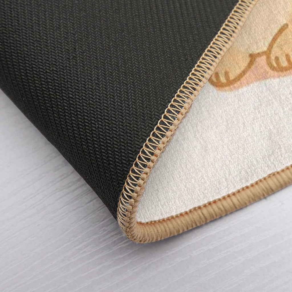 Meowdy Partner – Cowboy Cat Western Design  Anti-Trip Bath Mat