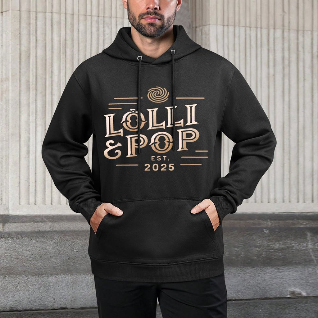 Lolli And Pop Established 2025 Lolly Pop Grandparents Moisture-Wicking Hoodie