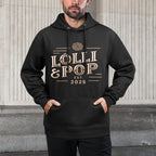 Lolli And Pop Established 2025 Lolly Pop Grandparents Moisture-Wicking Hoodie