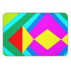 Arbitrary Abstract  Rapid-Drying Bath Mat