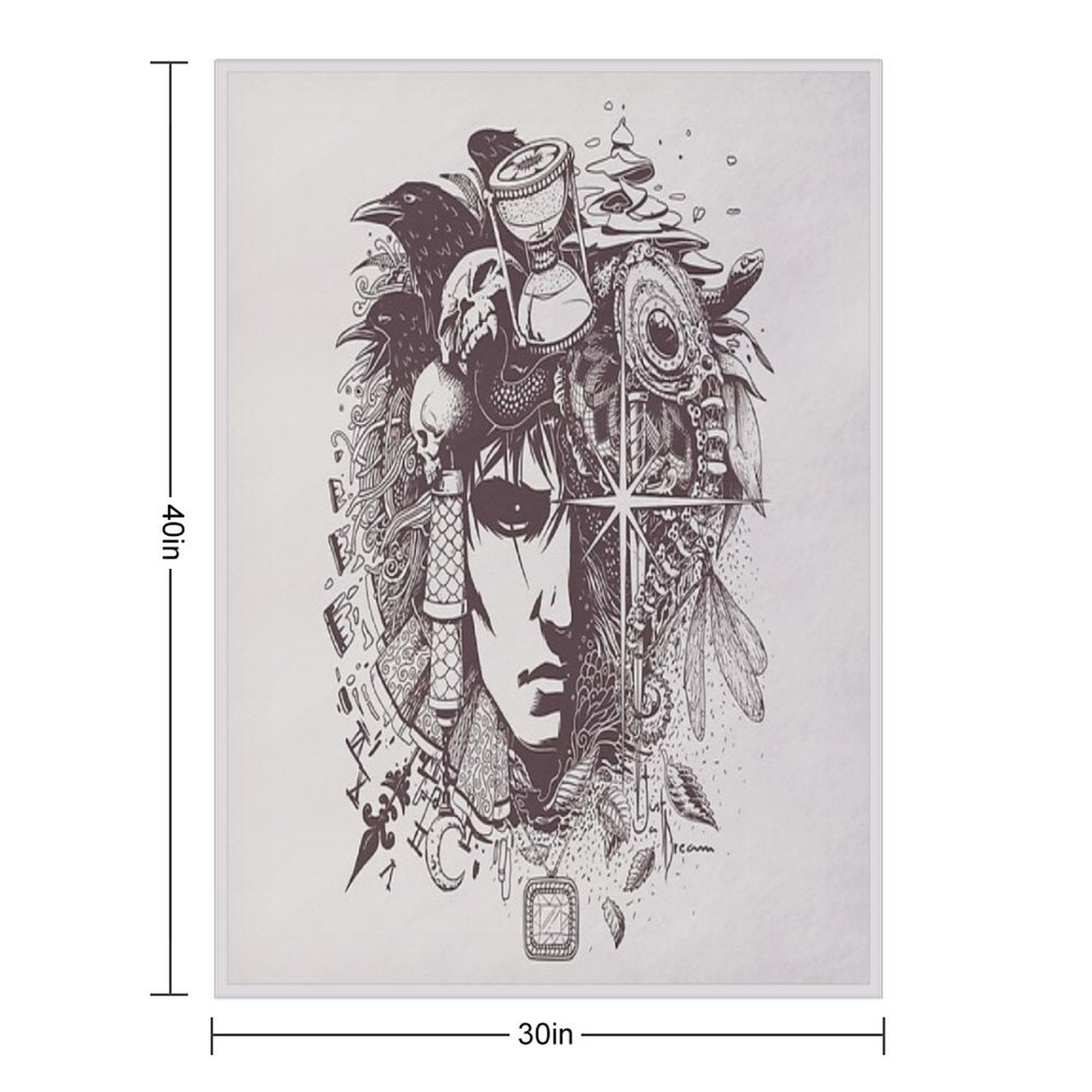 Just A Dream Compact Throw Blanket