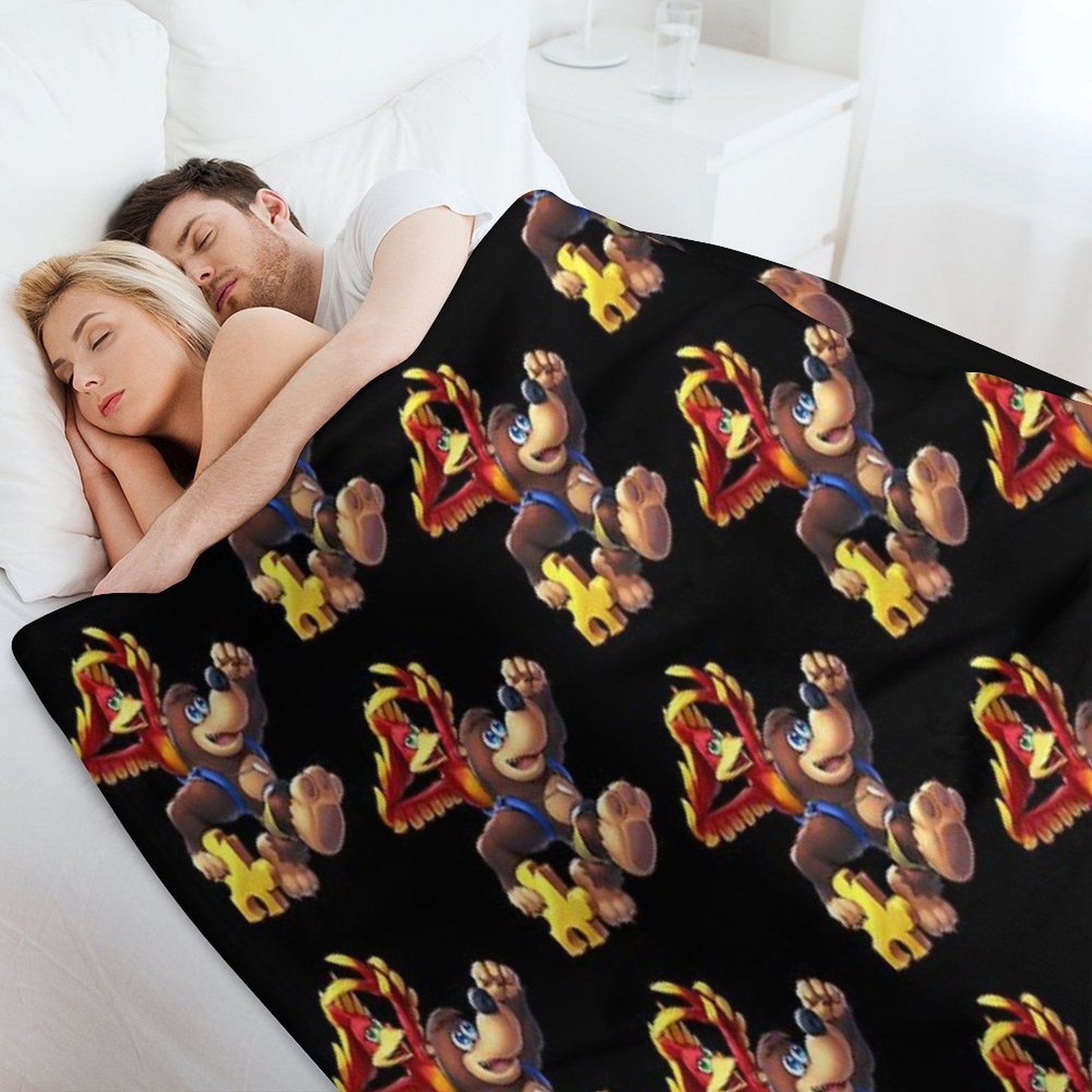 Banjo & Kazooie (Ultimate) Classic T-Shirt Eco-conscious Throw Blanket