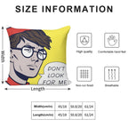 Pop W Soft Shrink-Resistant Throw Pillow