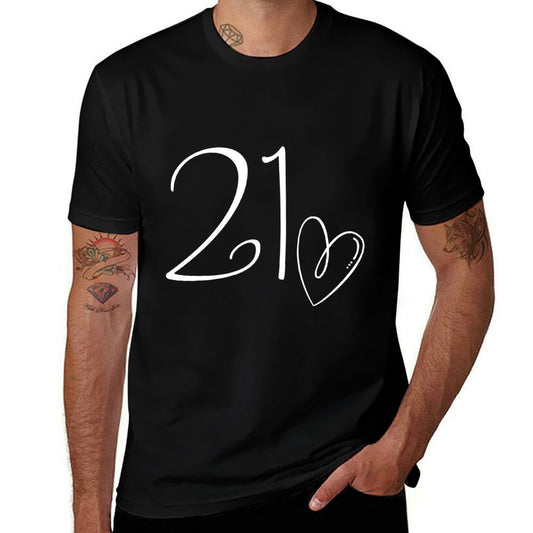 21st Birthday Girl 21 Years Old 21st Birthday  Graphic-printed T-Shirt