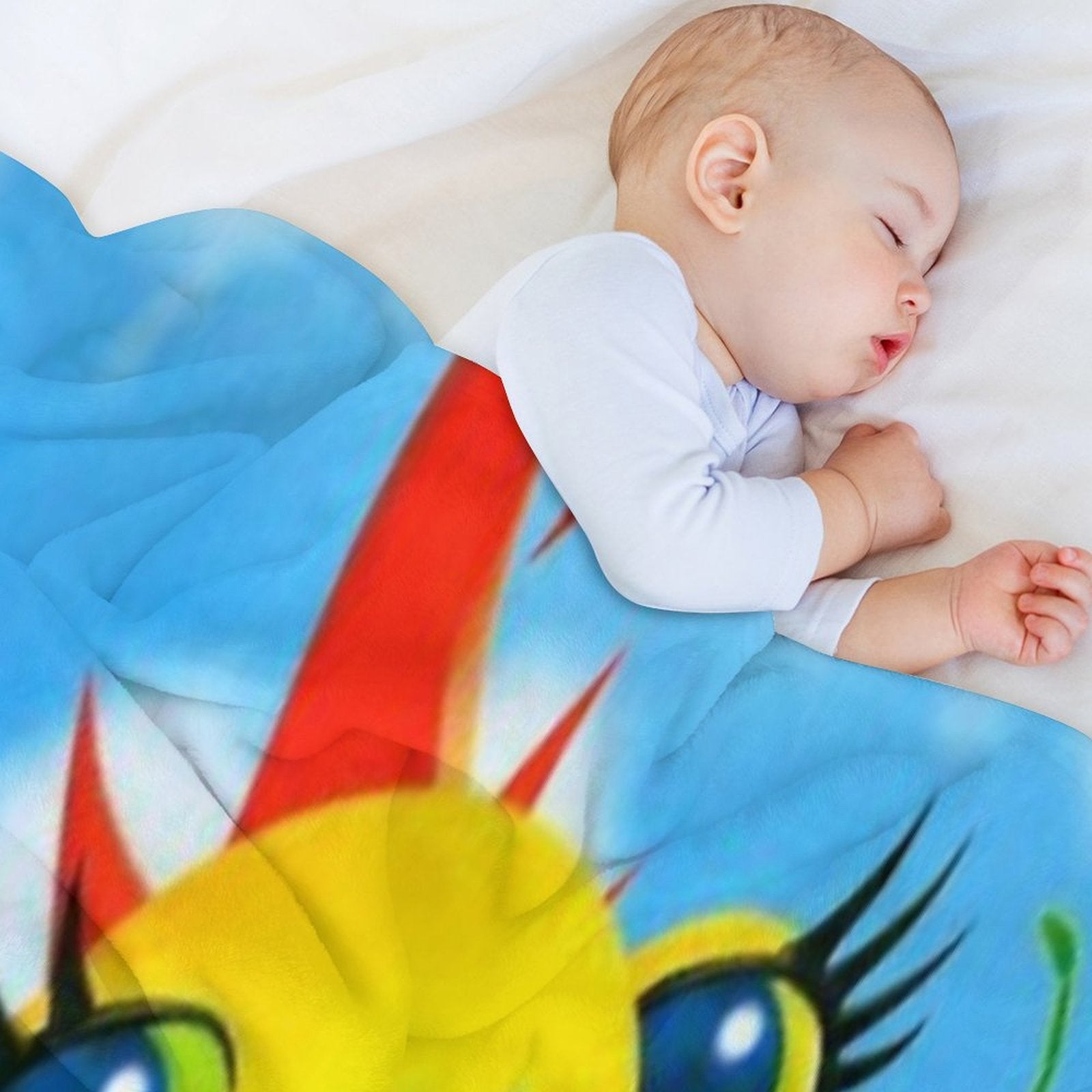 Miss Spiders Sunny Patch Friends Sustainable Throw Blanket