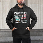ICU Nurses New Year Eve Outfits Poppin Bottles PICU ER Nurse All-Day Comfort Hoodie