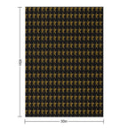 New Year Pattern All-season Throw Blanket