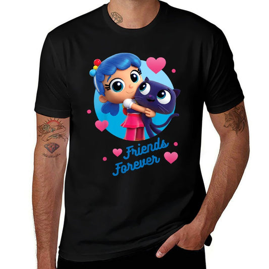 True And The Rainbow Kingdom  Rolled Sleeves T-Shirt