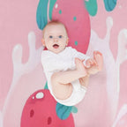 Strawberry Poison Milk 1 Durable Throw Blanket