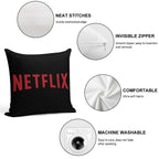 NETFLIX Soft Bedroom Essential Throw Pillow