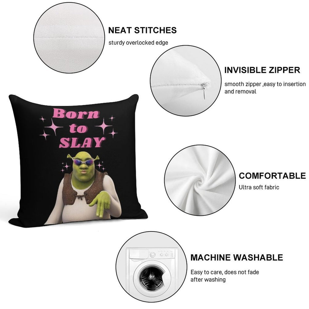 Born to Slay Soft Gift Ready Throw Pillow