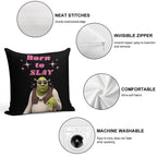 Born to Slay Soft Gift Ready Throw Pillow