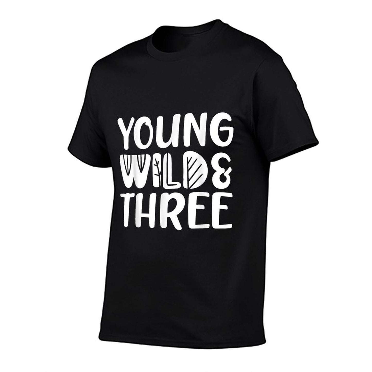 Young Wild And Three Zoo Animals 3rd Birthday Party  Quick-drying T-Shirt
