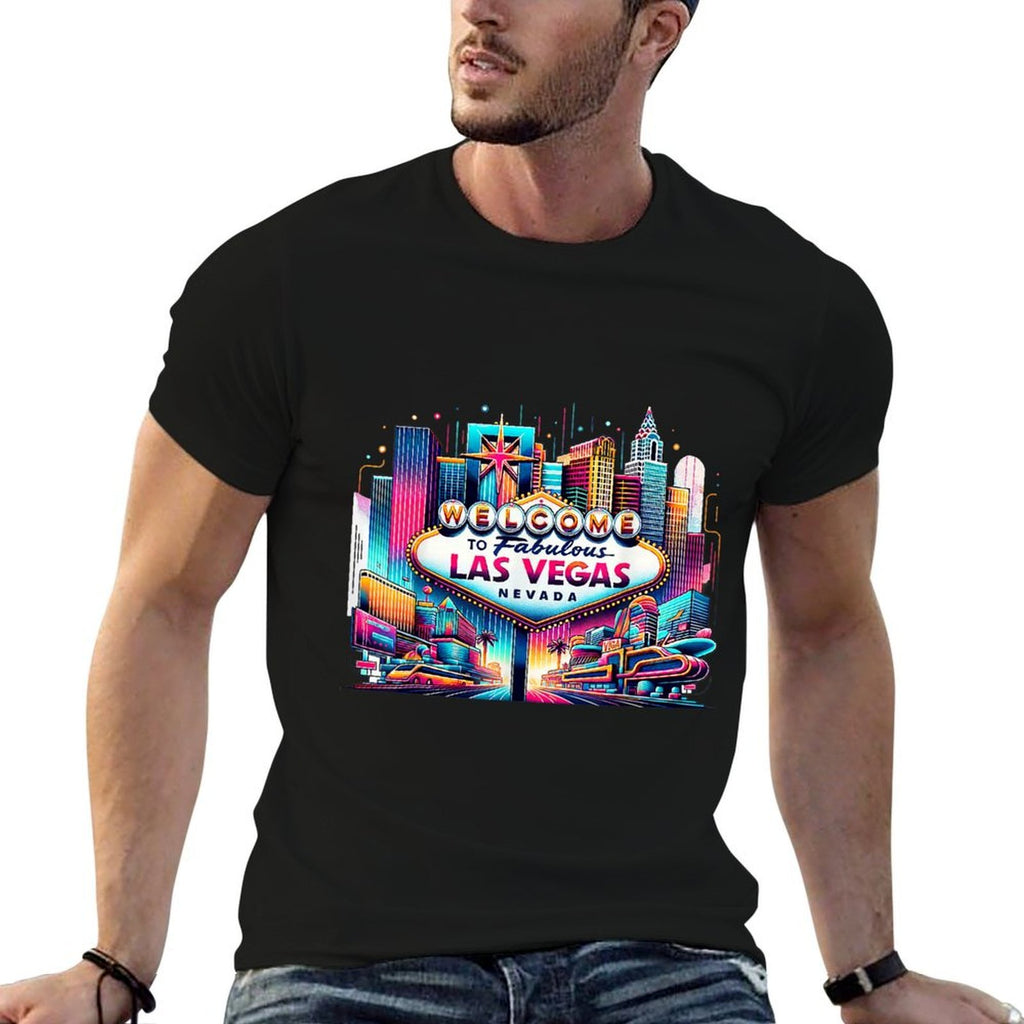 Love LAS VEGAS Baby for Holidays in Las Vegas Souvenir  Polyester Blend T-Shirt