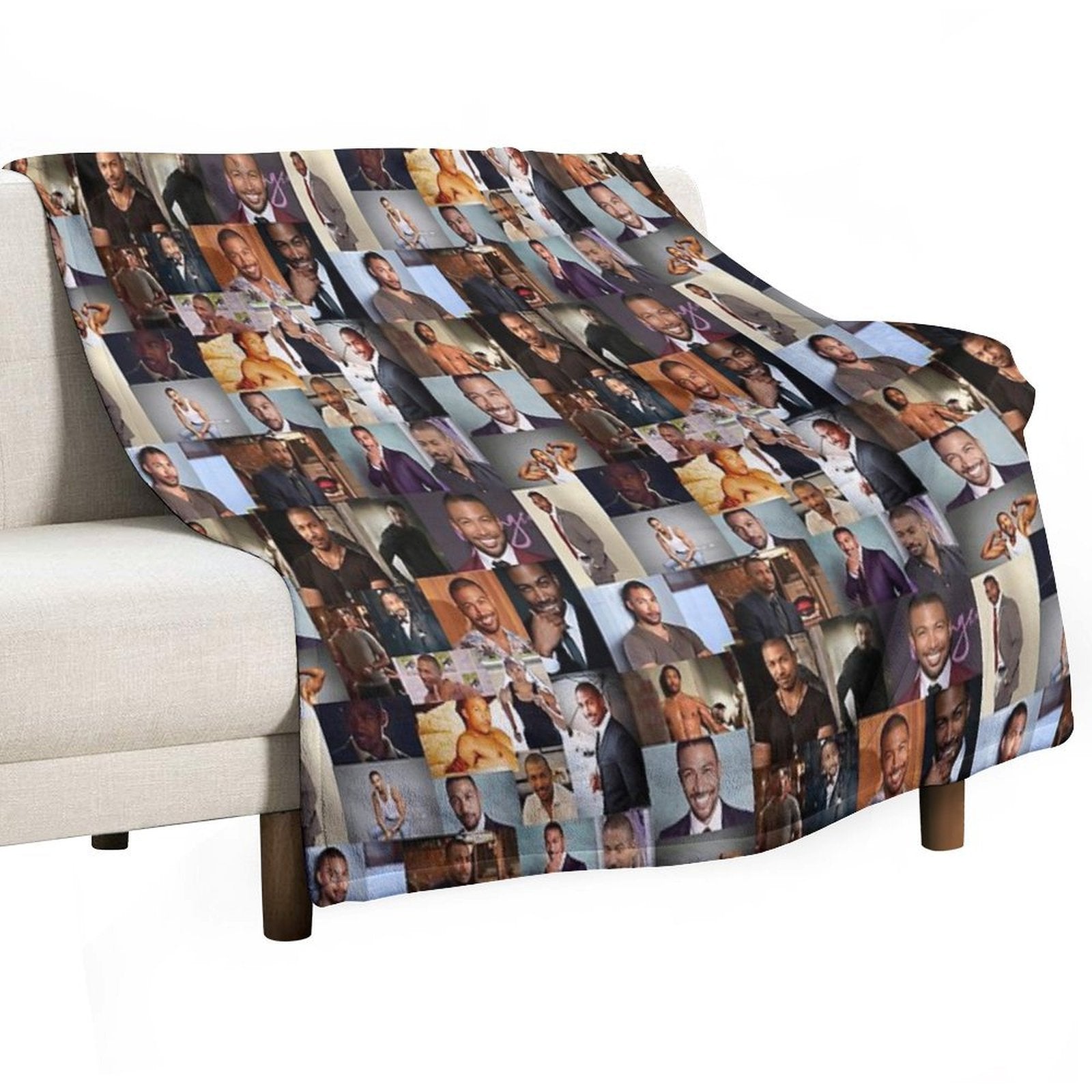 Charles Michael Davis Anti-pilling Throw Blanket