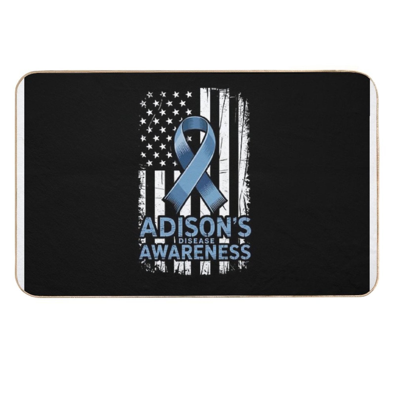 Addison's Disease Survivor Primary Adrenal Insufficiency Durable Bath Mat