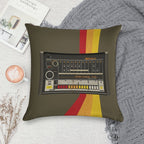 TR-808 Soft Anti-Pilling Throw Pillow