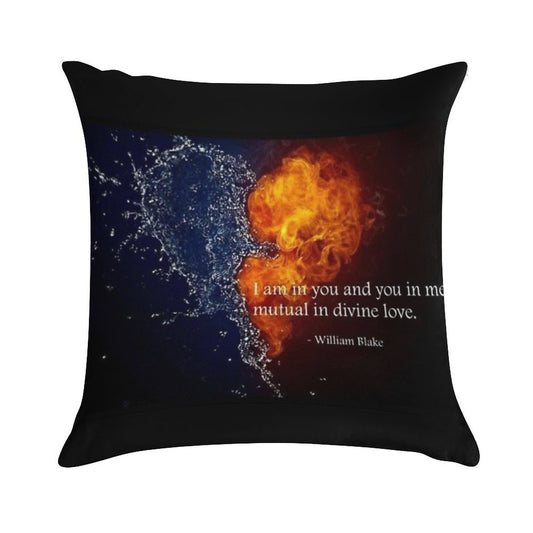 Twin Flames for Life Soft Multiple Sizes Throw Pillow