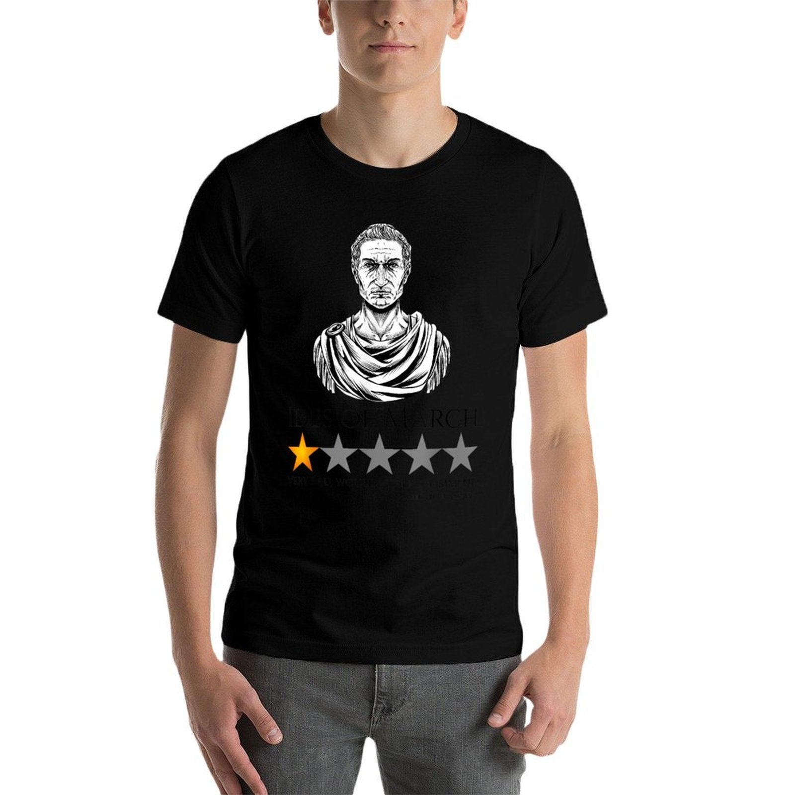 Gaius Julius Caesar - Ides Of March - Ancient Rome Meme  Wrinkle-resistant T-Shirt