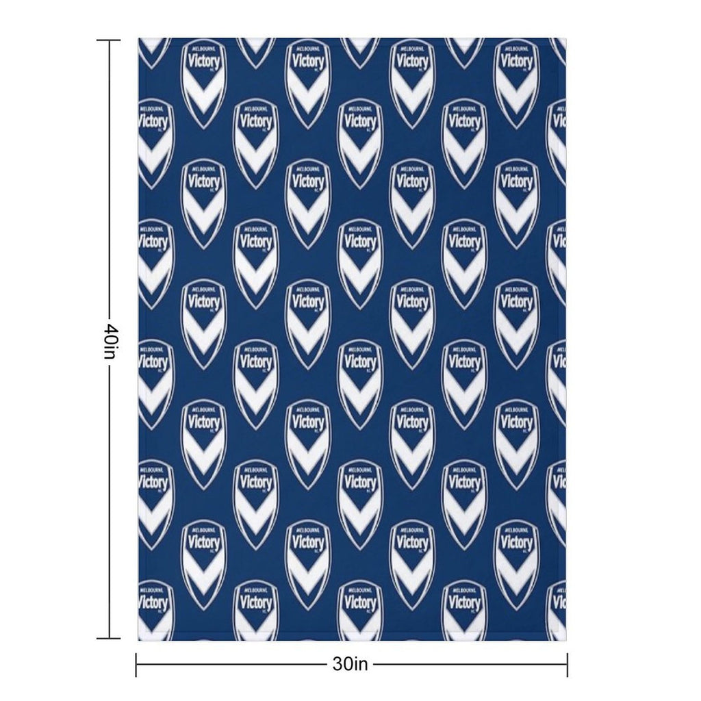 MELBOURNE VICTORY FC Quick-dry Throw Blanket