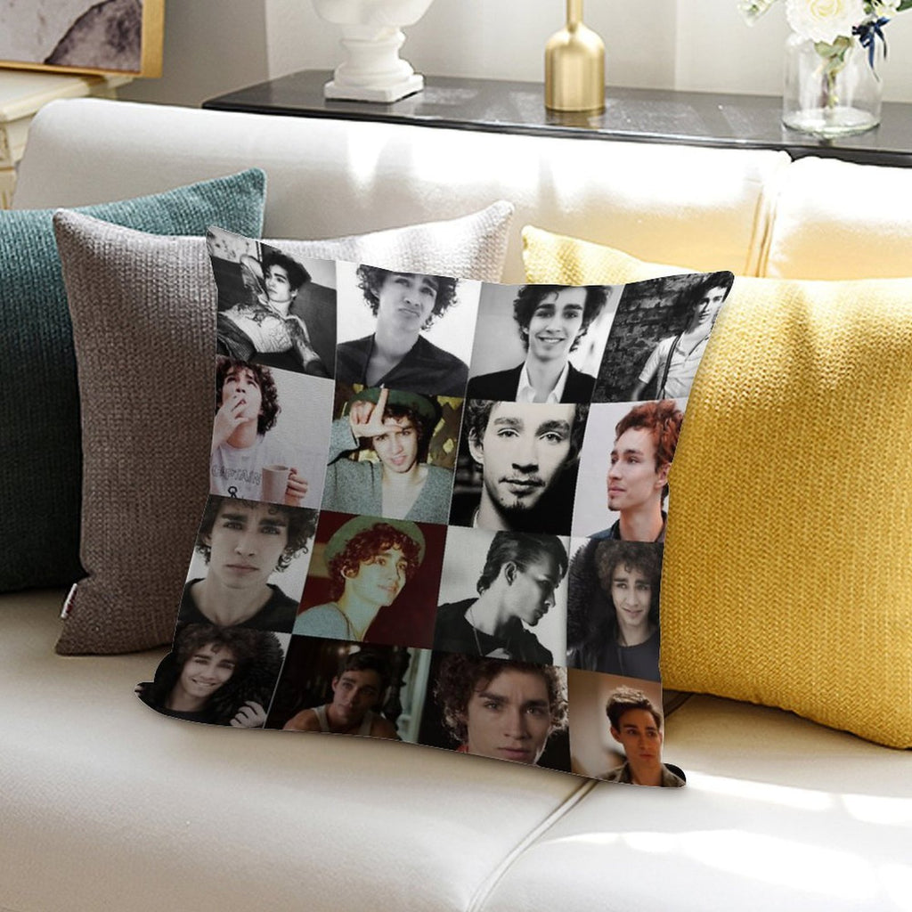 Robert Sheehan Soft Skin-Friendly Throw Pillow
