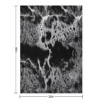 Catahoula Leopard Dog Fur Blue Merle Durable Throw Blanket