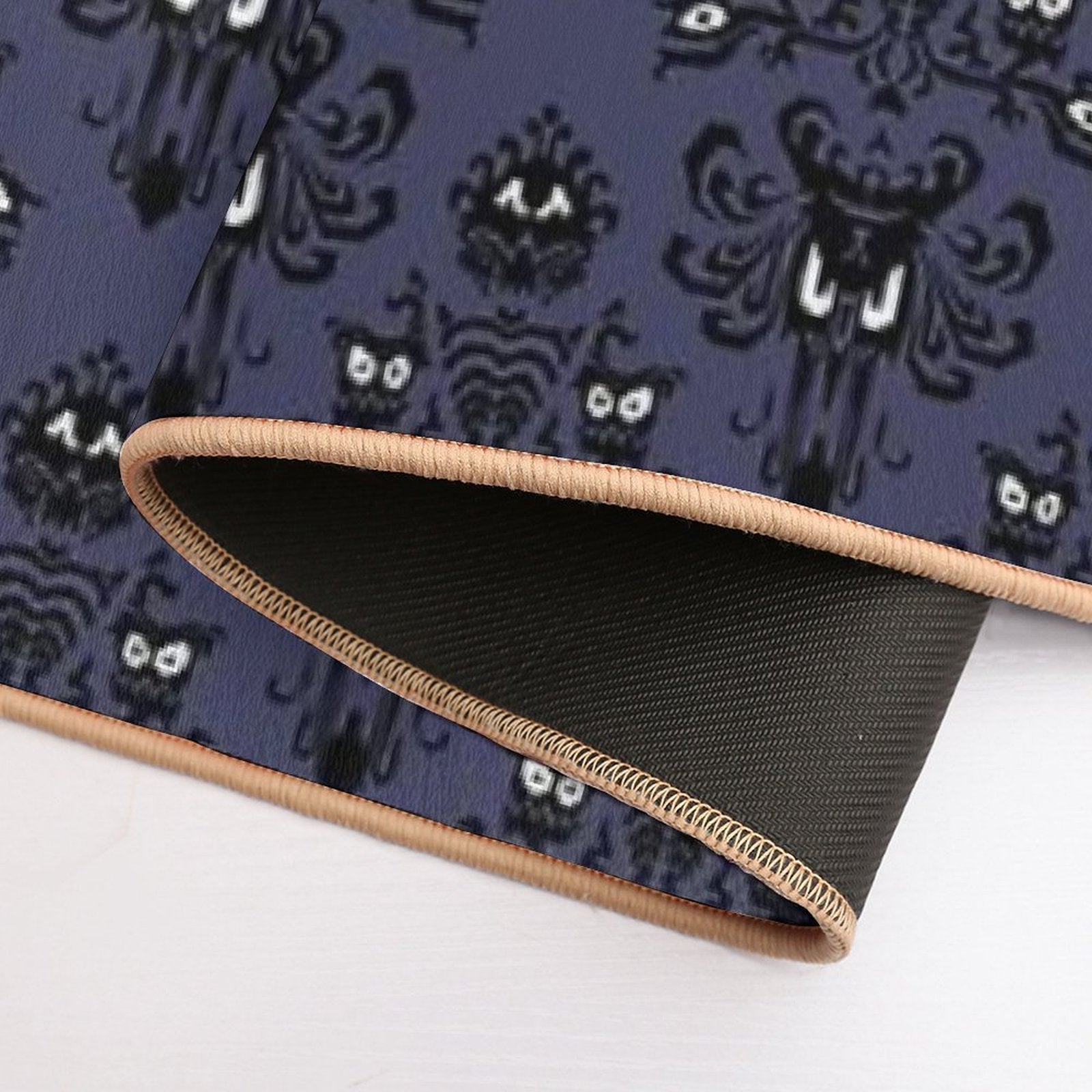 Mansion Demon Face Wallpaper  Eco-Friendly Bath Mat