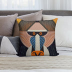 Mandrill Soft Luxury Feel Throw Pillow