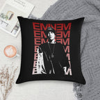 Rap Em Best Selling Eminem Soft Skin-Friendly Throw Pillow