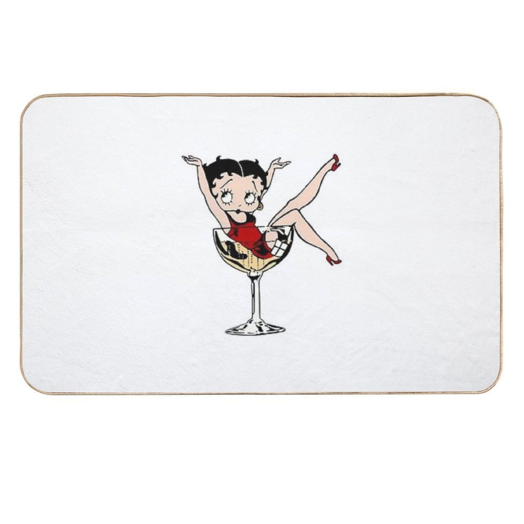 Betty Boop Classic Design Vol. 09  Easy To Clean Bath Mat