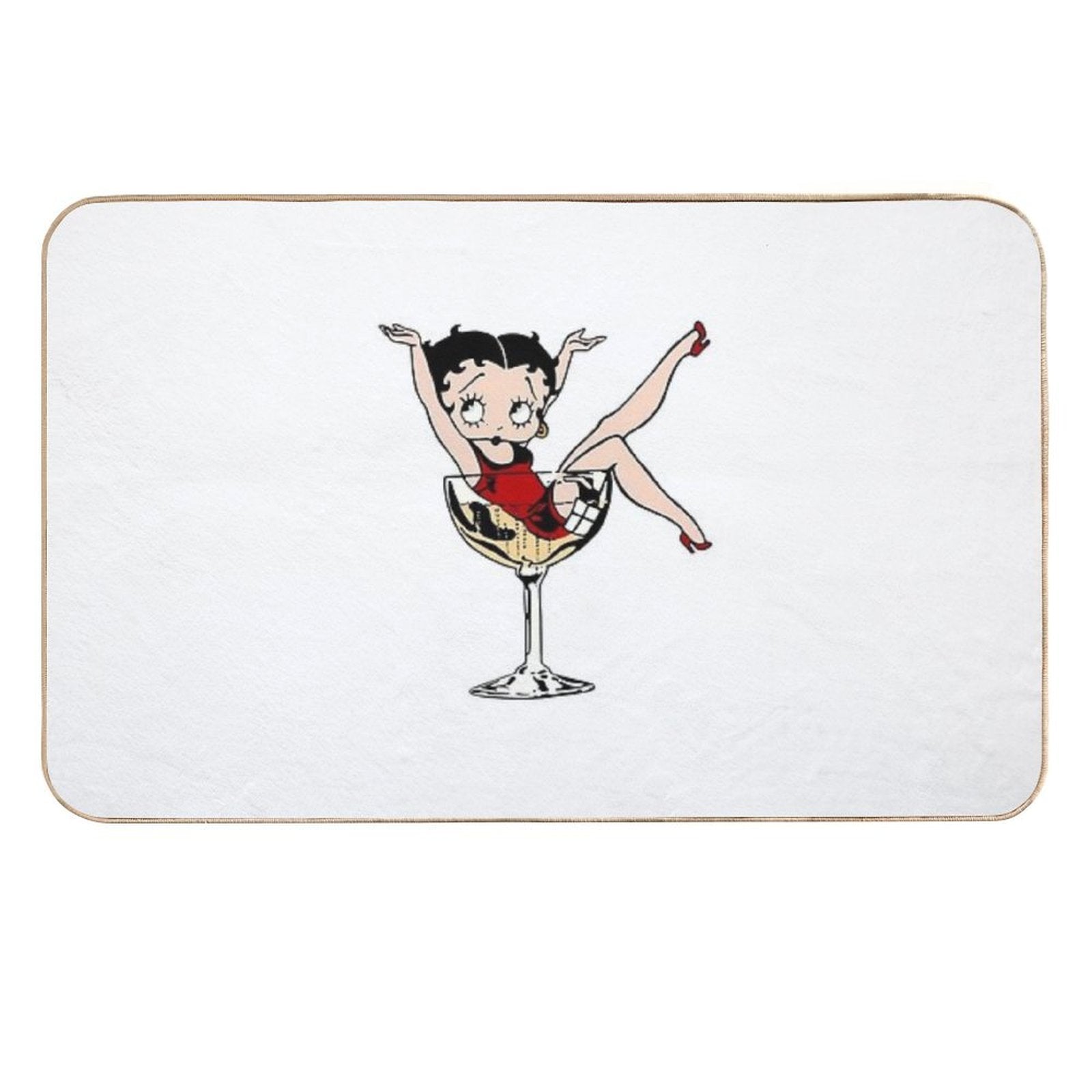 Betty Boop Classic Design Vol. 09  Easy To Clean Bath Mat