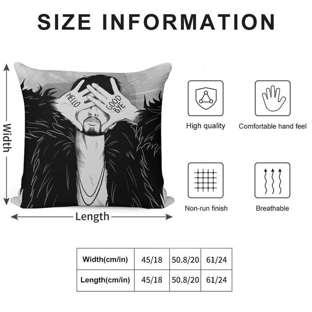 Number 4  Version 1 Soft Washable Throw Pillow