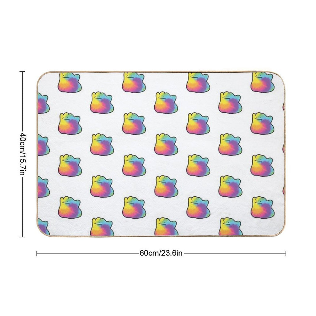 Ditto Tie-Dye  Non-Slip Bath Mat