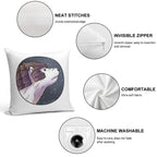Iorek Byrnison - His Dark Materials Soft Hidden Zipper Throw Pillow