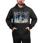 Merry Yule And Happy Winter Solstice Deer Christmas Gothic Versatile Streetwear Hoodie