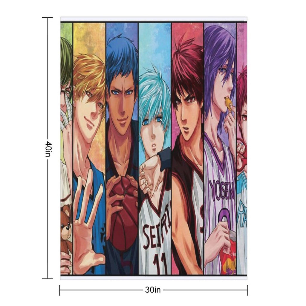 Kuroko No Basket, Basketball Gift-ready Throw Blanket
