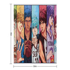 Kuroko No Basket, Basketball Gift-ready Throw Blanket