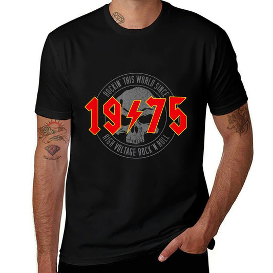 Rockin' Since 1975 Classic Rock 1975 Birthday Comfortable T-Shirt