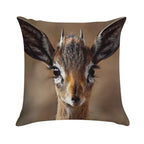 Dik Dik- Smallst Antelope of South Africa Soft Anti-Pilling Throw Pillow