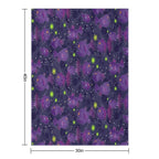 Angler Fish Purple Premium Throw Blanket