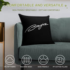 Baja Symbol Soft Bedroom Essential Throw Pillow