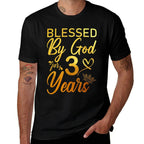 Blessed by God for 30 Years 30th Birthday Faith  Breathable T-Shirt