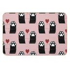 Pattern of Heart Connect  Non-Slip Bath Mat