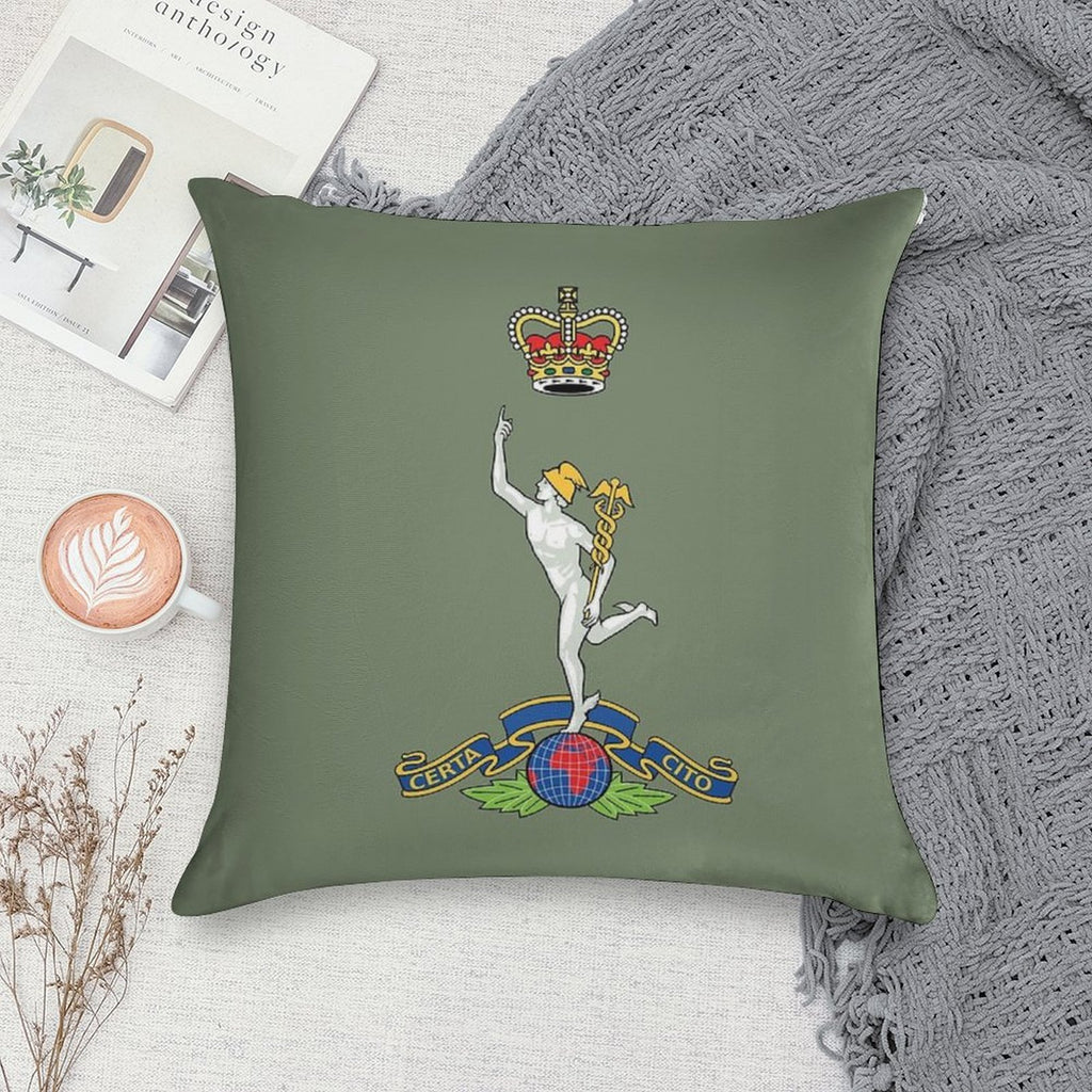 Royal Corps of Signals - British Army Soft Gift Ready Throw Pillow