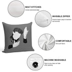 Herovid Soft Washable Throw Pillow