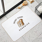 Enjoy Every Sandwich  Toxin-Free Bath Mat